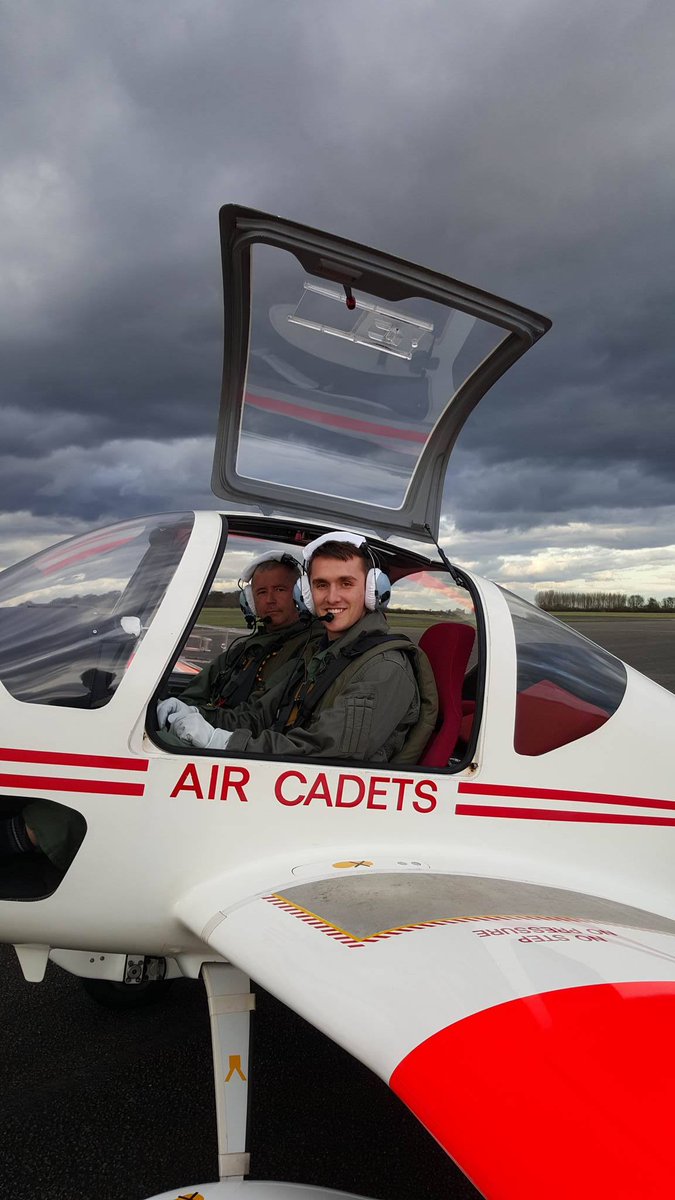 On Tuesday after nearly 2 years since our last gliding trip 3 lucky Cadets flew in the Grob Vigilant at RAF Syerston