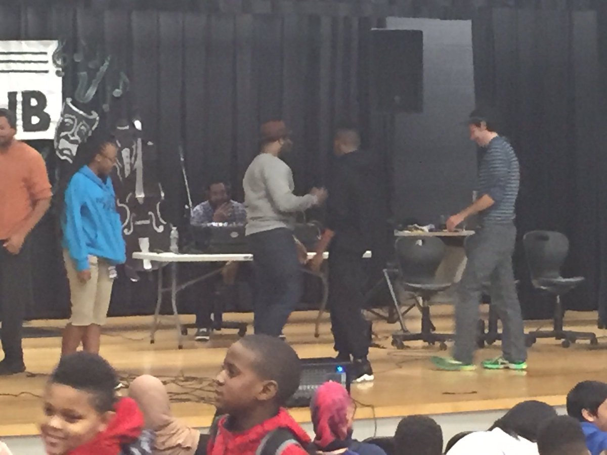 cmwhitzell's tweet photo. Spent yesterday with Mayhem Poets at CAMV and HB Wilson #CCSD #CCSDSeussWeek https://t.co/UHJtRynunn