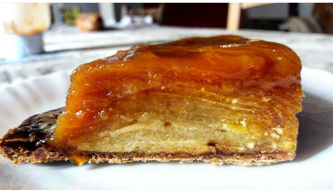 le100facons's tweet photo. On ne chôme pas! Tarte Tatin façon @Conticini_Team réussie+validée 💪! Suivez-nous sur Instagram+Facebook (👈cf bio) https://t.co/IUVmqQODVz