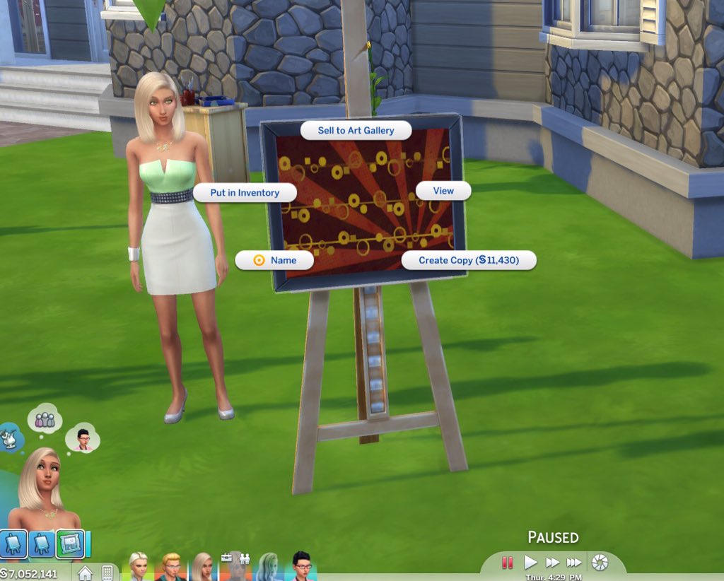SimsAllDay's tweet image. Highest value painting I've ever seen. Good job India! 😀👍 #Sims4