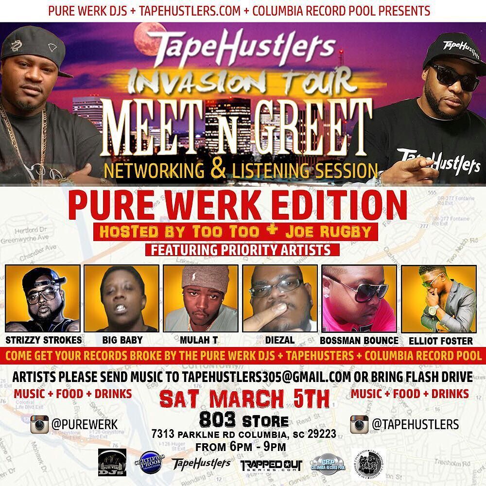 hoverGENIE's tweet photo. #DesignShowCase #Branding by domvlad #Tapehustlers @tapehustlers Invasion Tour Meet & Greet #PureWerk @purewerk Edi⦠https://t.co/3vXoWr8Ezi