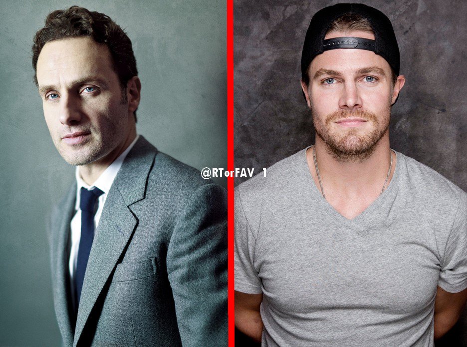 RTorFAV_1's tweet image. REQUESTED 
RT for Andrew Lincoln
LIKE for Stephen Amell
