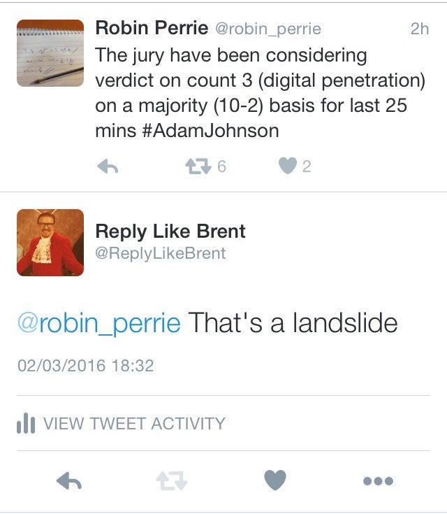 Reply Like Brent tweet media