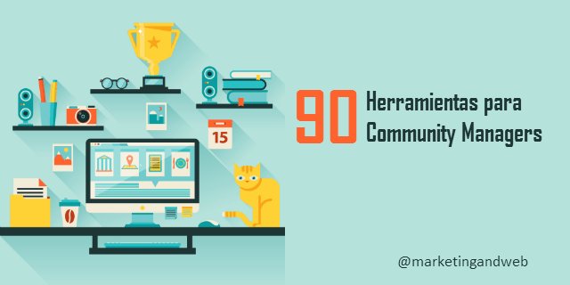 marketingandweb's tweet photo. 90 herramientas para #CommunityManager https://t.co/1xx99OkY0j #CM #MarketingDigital https://t.co/JZwR8NXvLi