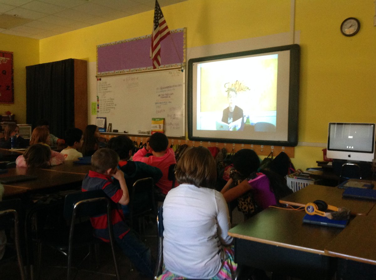 simmonsms1's tweet photo. #CelebratewithDE Great virtual author visit!  We are creating some dot creations of our own.  Thank you! https://t.co/HFCA0AxtMc