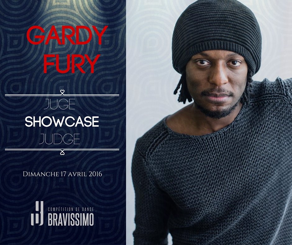 Bravissimo1's tweet photo. We proudly present @gardyfury, one of #bravissimo2016 Showcase judges! #dancecompetition https://t.co/TH7AtE4TOJ