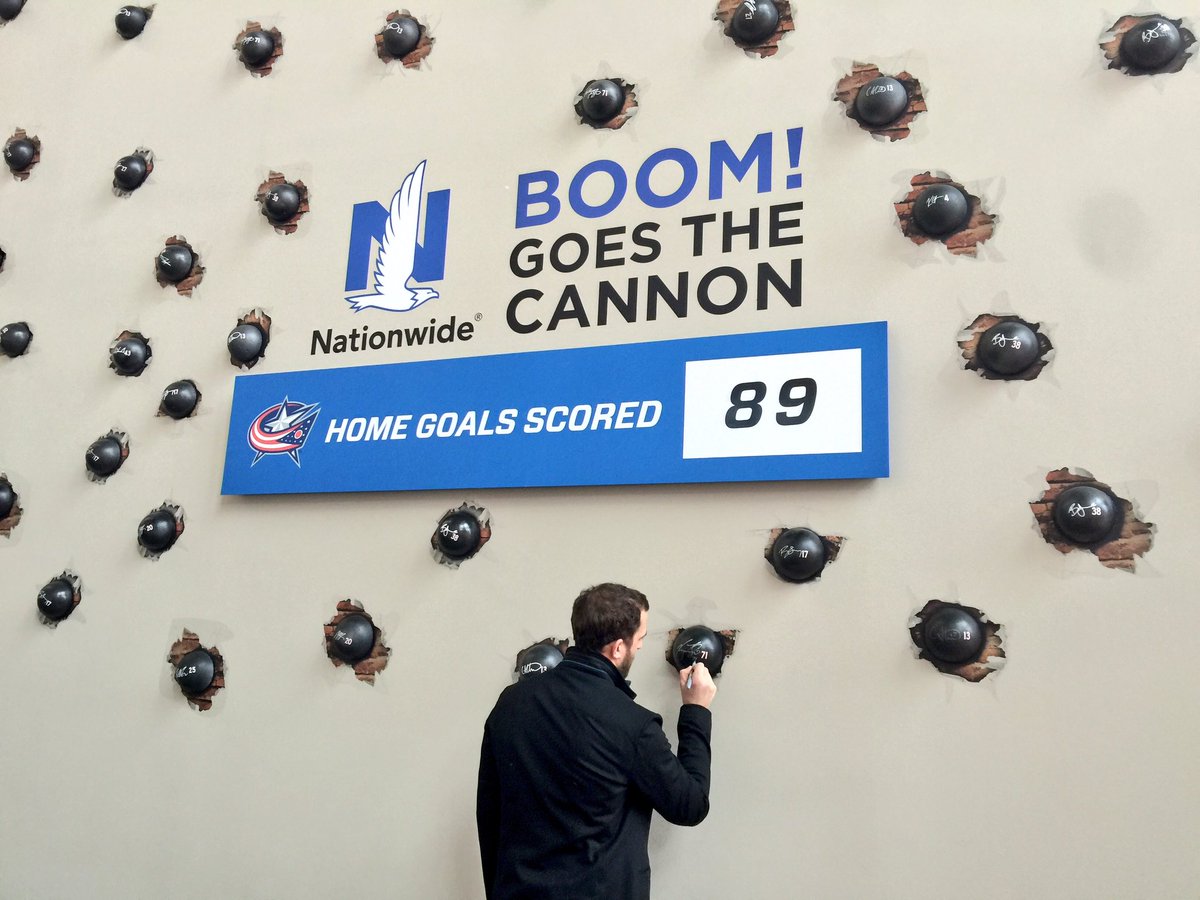 blue jackets cannon hat