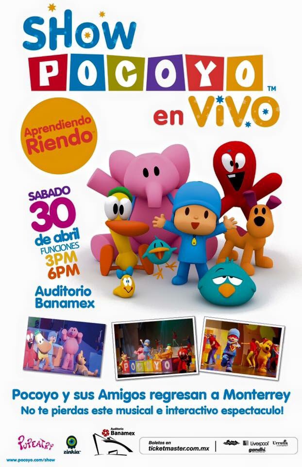 monicacruz97's tweet photo. Viene #Pocoyo a Monterrey 😀 https://t.co/MDsI8bmLKo