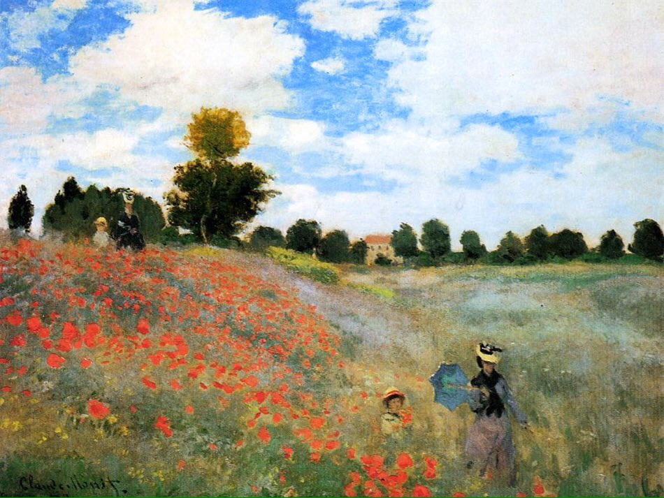 NatPresas's tweet photo. @artesigloXX #miobrafavoritatema1 es "Amapolas" de Claude Monet (1873), Impresionismo https://t.co/RJEBAa9Q3u
