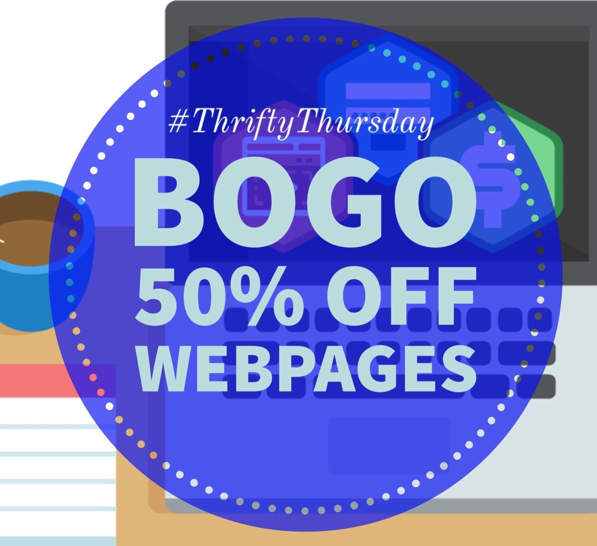 RevampSites's tweet photo. The #ThriftyThursday 24 hr. sale ends tomorrow at 2:30! Hurry while it lasts😁😱 https://t.co/P7jDay6B1q