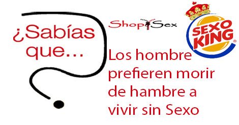 ShopSexES's tweet photo. ¿#Sexo o #comida? ¿Tu que opinas? #QuienMeConoceSabe https://t.co/fpGaLYS8Dk https://t.co/3WyMUQPPj6