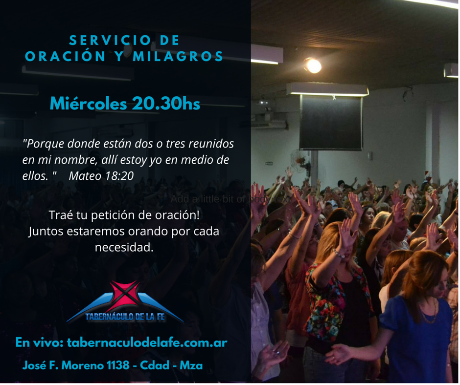 tabdelafe_mza's tweet photo. Te esperamos para alabar y adorar al Rey de Reyes en #NochedeOraciónyMilagros @RadioB923fm @danielrojasg3 @NoryRojas https://t.co/uDatVPizra