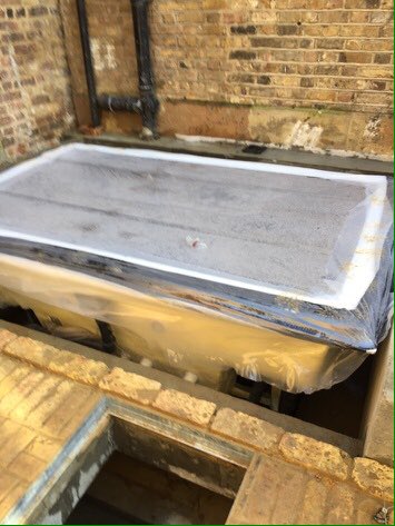 PucciniGardenDe's tweet photo. Time for a bath in the new #jacuzz i !! #bubble #project #relief #design #islington https://t.co/Xx9r2lM07w