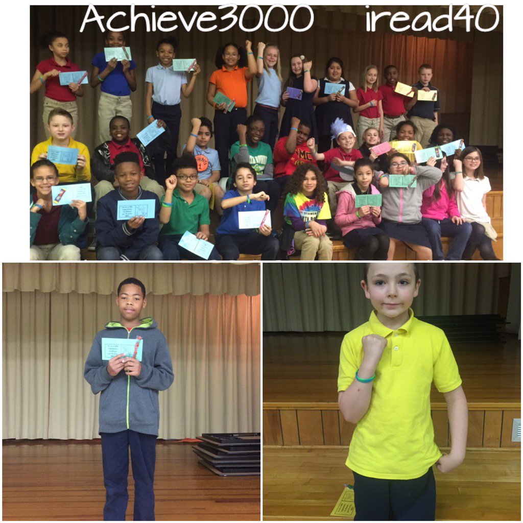 MUESTech's tweet photo. #iread40 @Achieve3000 congrats to our students in 2-5 who have read 40 articles!! @Bzzyb03 https://t.co/StFcaxV9UX