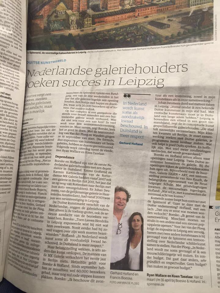 Vandaag in <a href="/nrc/">NRC</a>: Boeske &amp; Hofland!