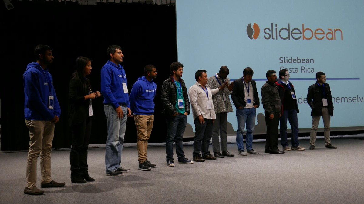 .@asoribaapp from Ghana qualified for the top 9 startups to pitch at #SeedstarsSummit tomorrow! So proud!