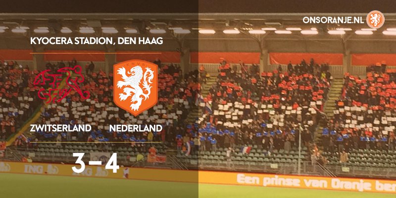 oranjevrouwen's tweet photo. JAAAAAAA HET IS AFGELOPEN! We winnen met 3-4!! De eerste stap is gezet! #roadtorio 
#okt #ZWINED https://t.co/Ta3ZsFmBZH