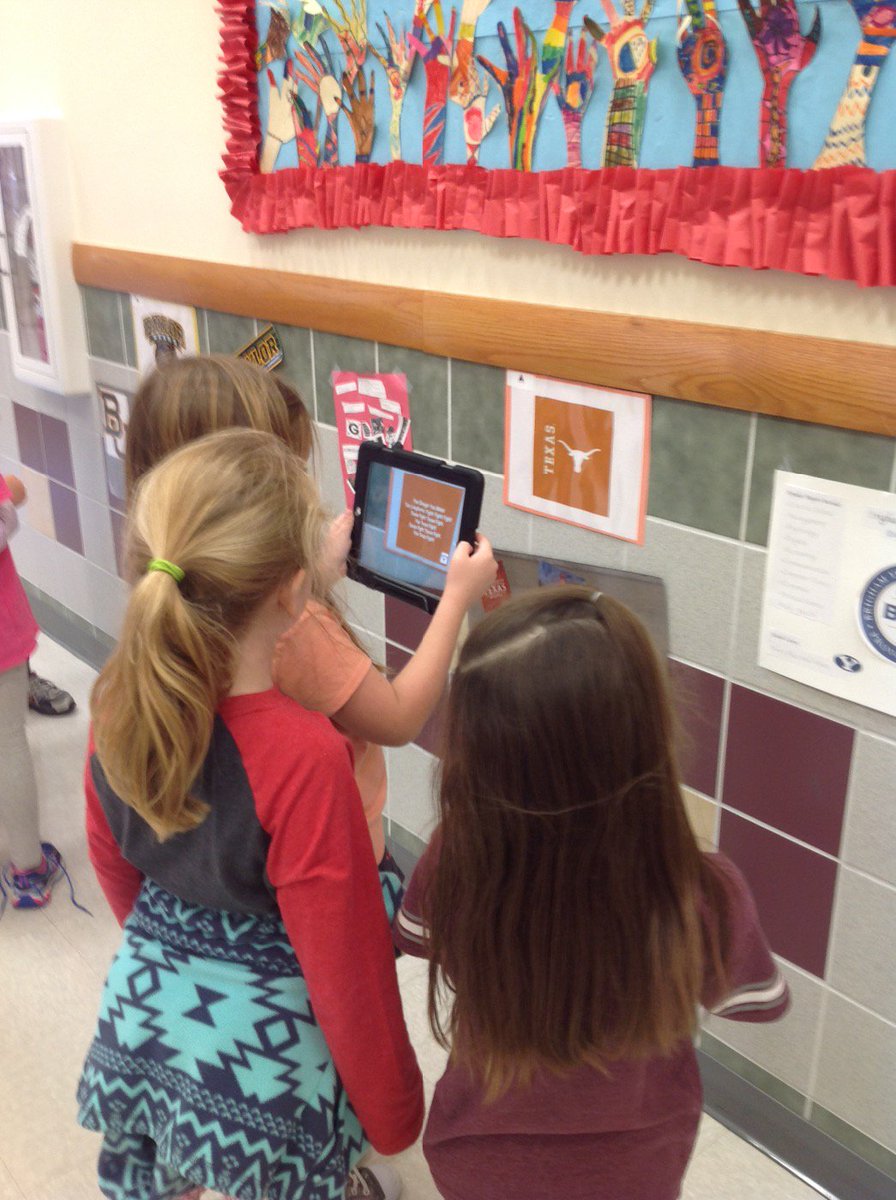1stWhittWolves's tweet photo. Checking out college fight songs using using the app Aurasma! @weistwolves #collegeweek16 #wearewhitt https://t.co/ejWJkOhRPS