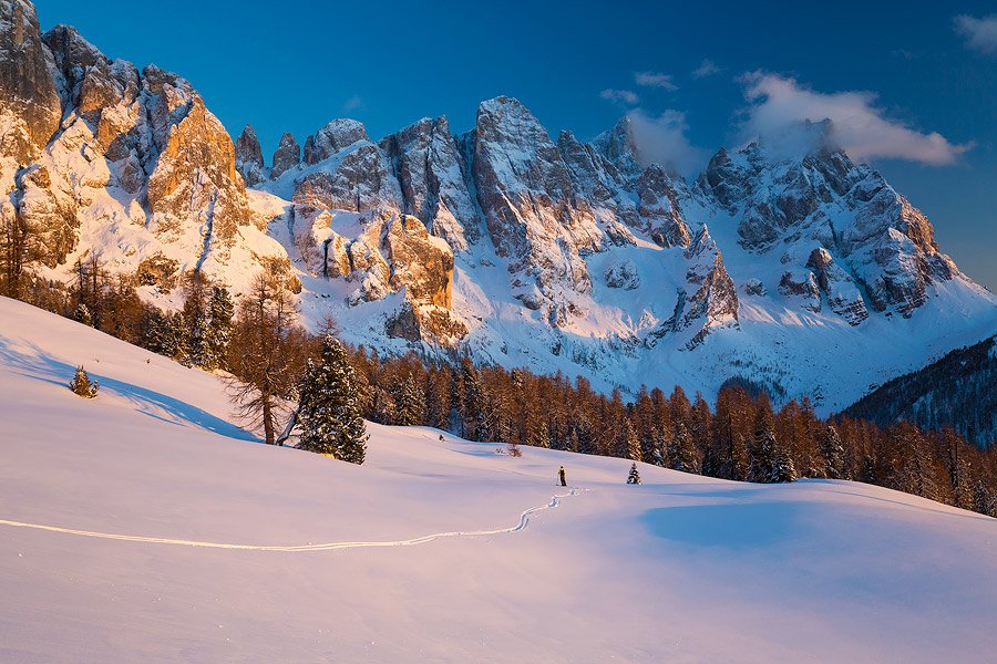 NicoloMiana's tweet photo. Ieri sera in Val Venegia https://t.co/8vElPDp3pi