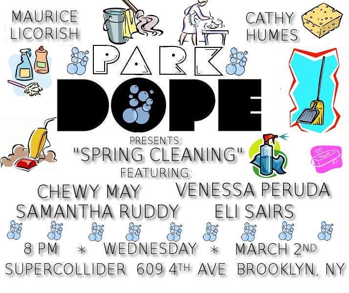 ListenToThisPod's tweet image. TONIGHT IS PARK DOPE PRESENT: SPRING CLEANING AT SUPERCOLLIDER IN BROOKLYN.
FEATURING SOME… ift.tt/21DZOZy