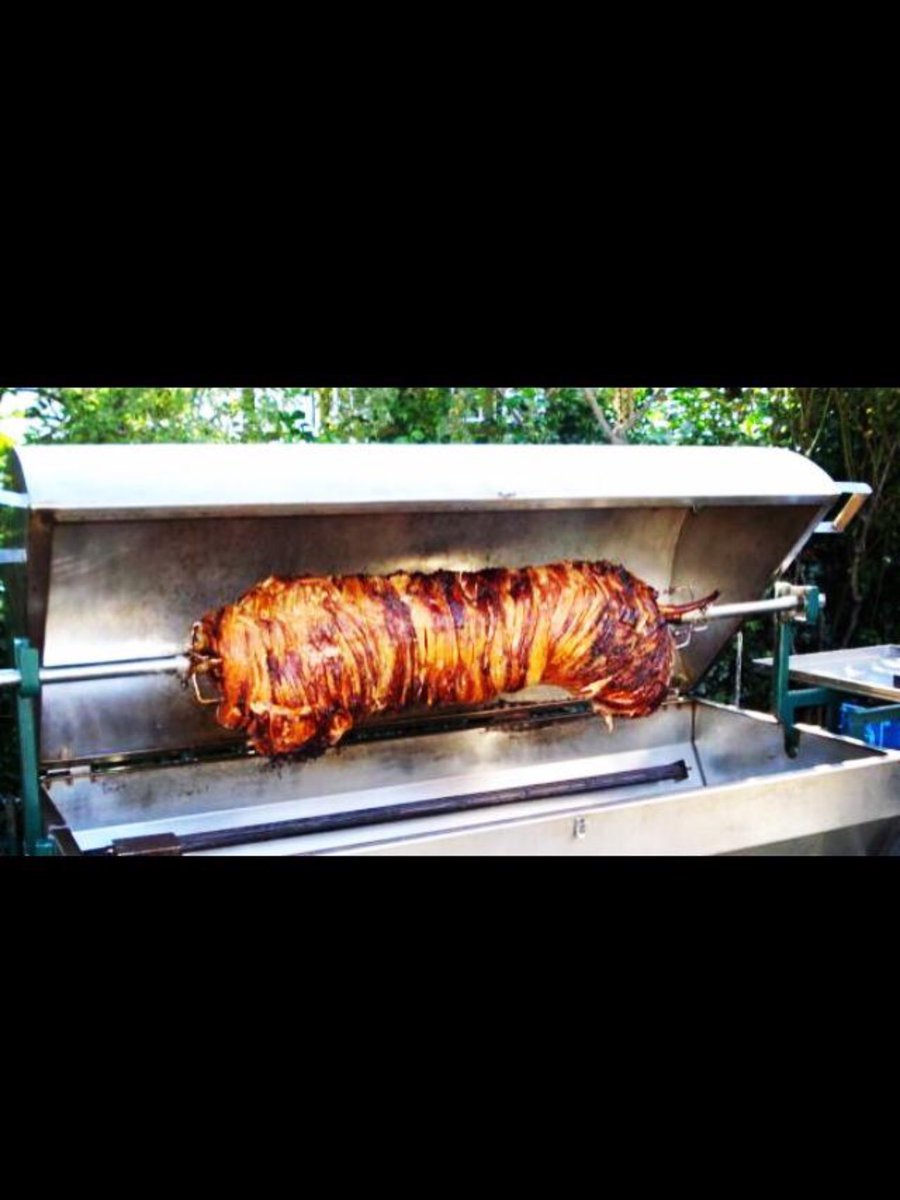 Taking bookings now for the summer for our succulent free range hog roast.