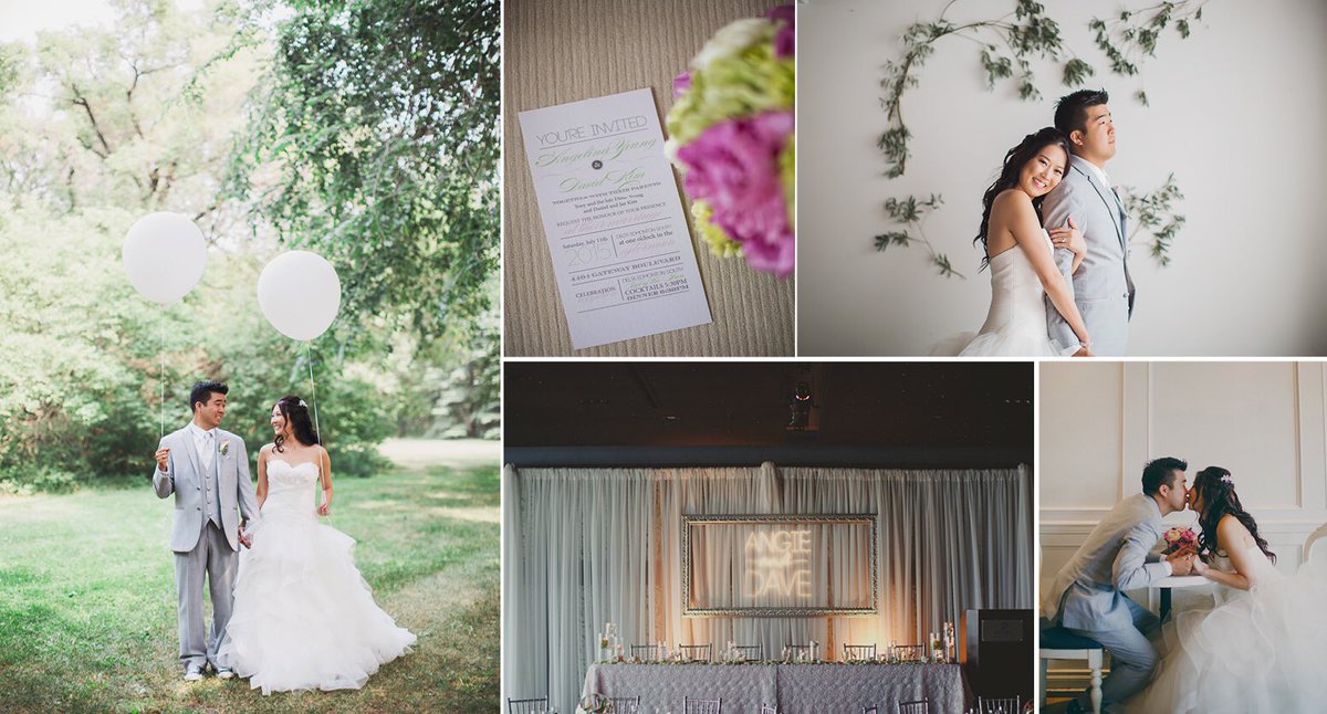 Angie + Dave's #whimsical #wedding is up on the #blog. bit.ly/1ToPnVe