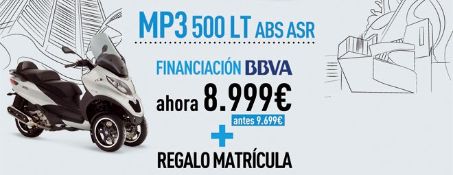 TIFONMOTOR's tweet photo. #Piaggio #MP3500 LT ABS/ASR por sólo 200€/mes.Puedes conducirla con carnet de coche #carnetb https://t.co/mGxU9T1OHZ https://t.co/xxjNQBrPKJ