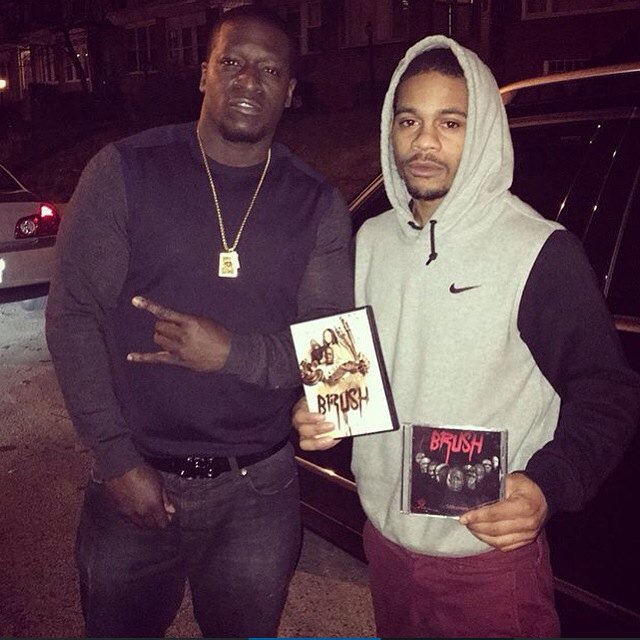 Rufflove21's tweet photo. Me an folk yesterday @Blackdeniro_215 go cop that #brush DVD https://t.co/opXnZKuDHT