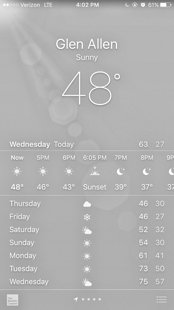 caleyenglish's tweet photo. virginia weather https://t.co/0MGOBg8Sm5