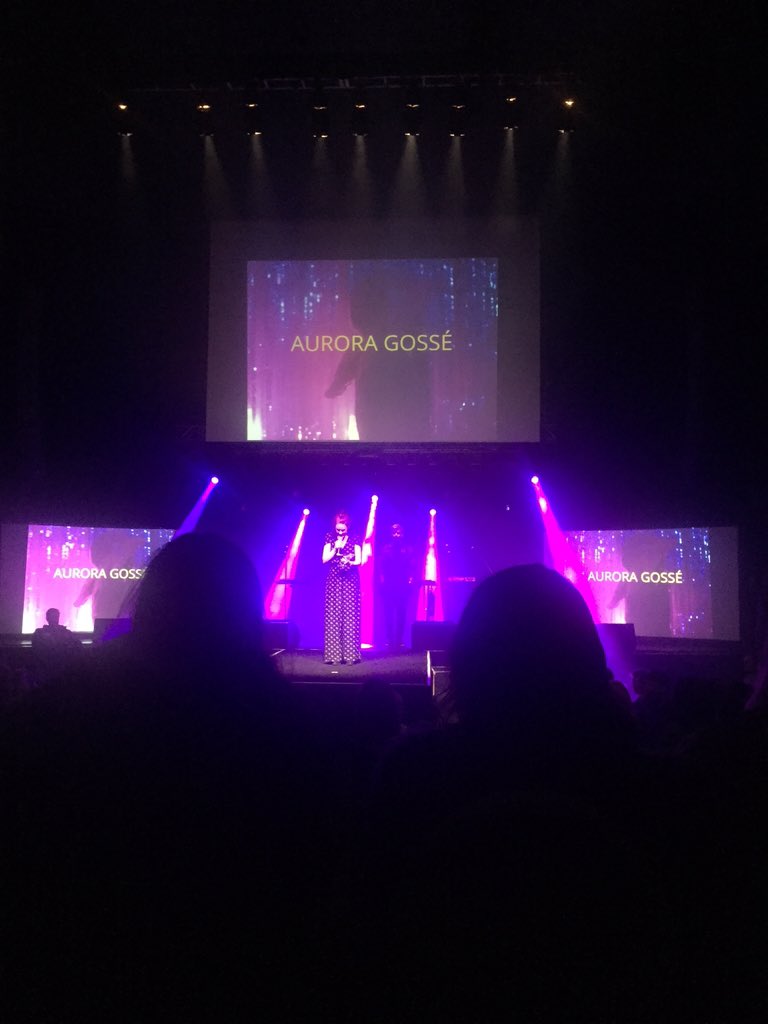 Winner og This Years #Talent is no other than amazing director Aurora Gossé! #vidAwards #director #talent