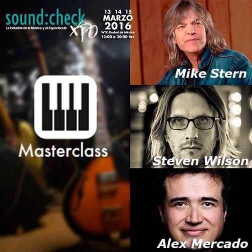 Sam_Caricas's tweet photo. Steven Wilson, Mike Stern y Alex Mercado estarán en nuestras masterclass d #soundcheckxpo ¿Ya tienes tu registro? https://t.co/QGBQW4CQZQ