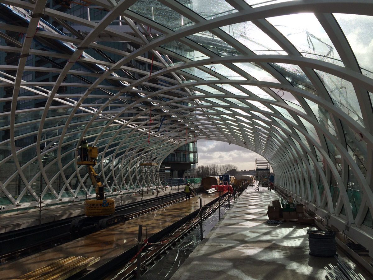 ZJArch's tweet photo. #HSE is coming along fine!! #ZJA @RalphKieft @KnippersHelbig @DHNCentraal @ProRail @BAMInfra_nl @BrakelAtmos https://t.co/UBQrAyfCpA