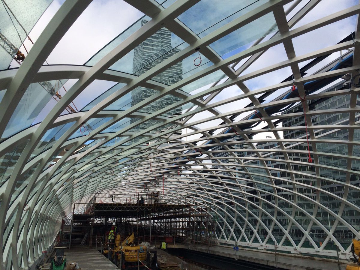 ZJArch's tweet photo. #HSE is coming along fine!! #ZJA @RalphKieft @KnippersHelbig @DHNCentraal @ProRail @BAMInfra_nl @BrakelAtmos https://t.co/UBQrAyfCpA