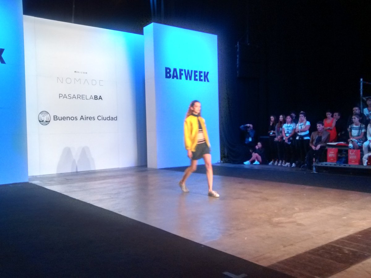 BAmodaydiseno's tweet photo. Ahora #MaisonNomade presenta #Trascendo en #PasarelaBA https://t.co/w42c0JHYrN