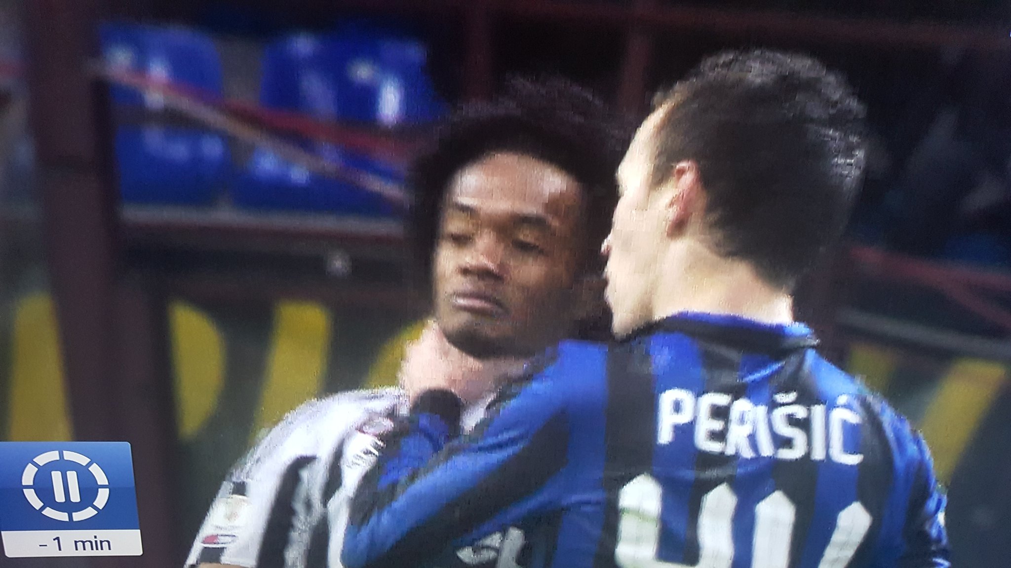 Inter's Ivan Perisic grabbed Juve's Juan Cuadrado by his throat (Video) | 101 Great Goals2048 x 1152