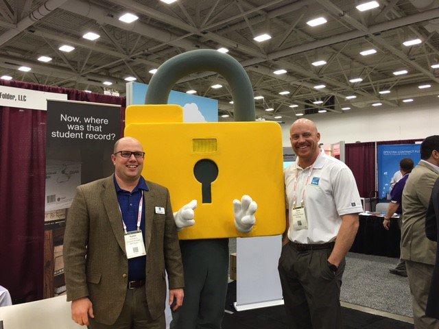 Yellow_Folder's tweet photo. Don't forget to #FollowTheLock to Booth 915 for a chance to win an Amazon Gift Card! #TASBO16 https://t.co/6moUXNp3jd
