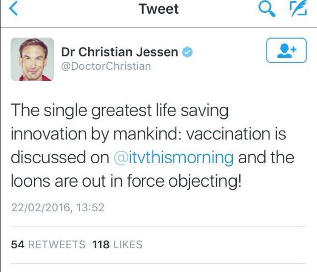 joannelesleywil's tweet photo. @DoctorChristian Pls make your mind up!  Your tone has changed in a wk? Now we're all a group of hysterical parents? https://t.co/9iuVRNUycl