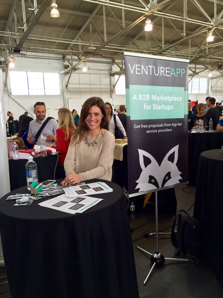 VentureApp's tweet photo. We'll be here all week folks! @launchfestival #b2bsimplified #startupmarketplace #LAUNCHdemopit https://t.co/O91ae1vttD