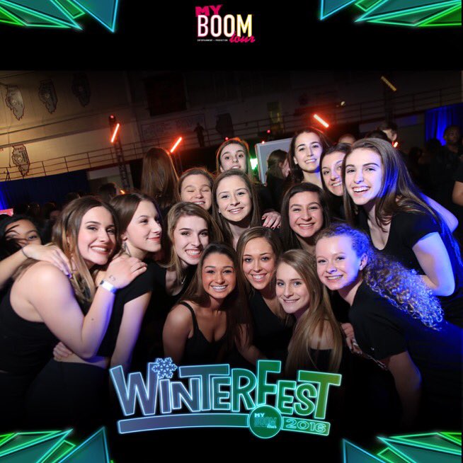 myboomtour's tweet photo. The weekend is almost here! 🔊🎉🔊 #WCW goes to this group of ladies from @phswinterfest 💥🔥💥 #myBOOMtour #WinterFest16 https://t.co/gnLwk9qmKI