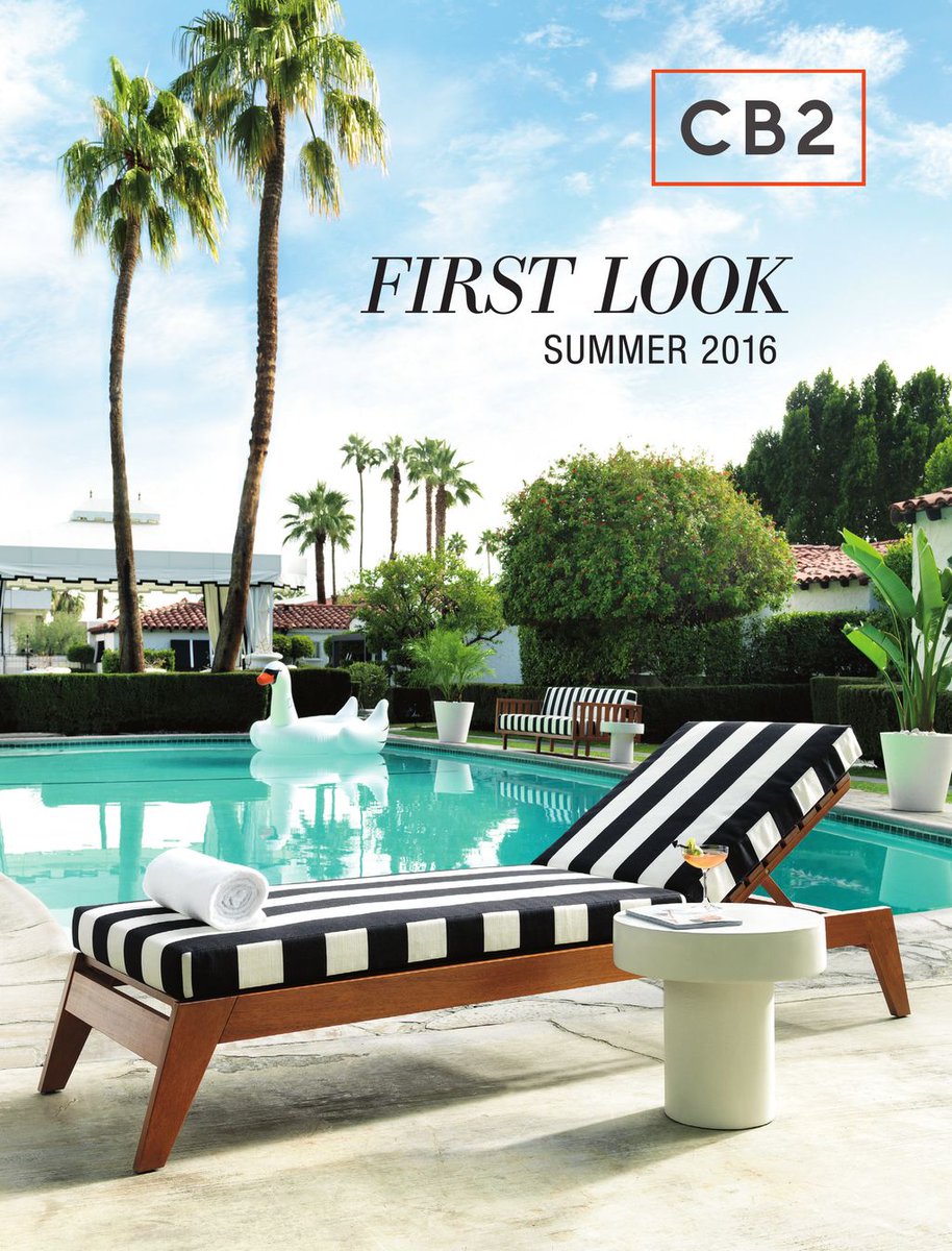 CB2 Outdoor First Look 2016 coffeetable.com/catalogs/2287