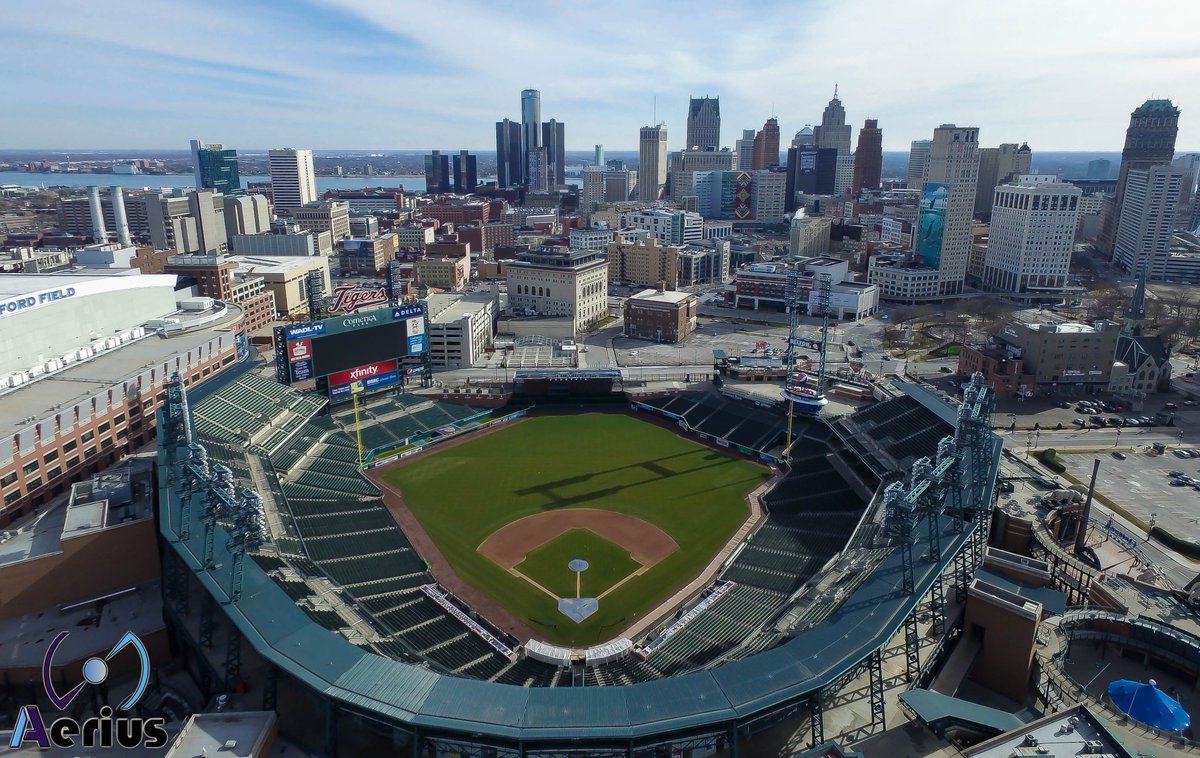 AeriusFlight's tweet photo. Spring is around the corner, and that means baseball!!! Here is a sneak peak from a recent shoot. #DetroitTigers https://t.co/a6EDAWUifM