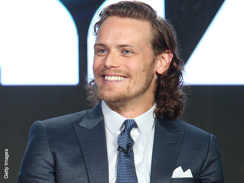 Foxtel's tweet photo. Confirmed: Outlanders @SamHeughan is headed to Syd March 21 &amp; 22 ahead of S2 prem April 10 on SoHo @AussieOutlander https://t.co/k2Ru5XXQe3
