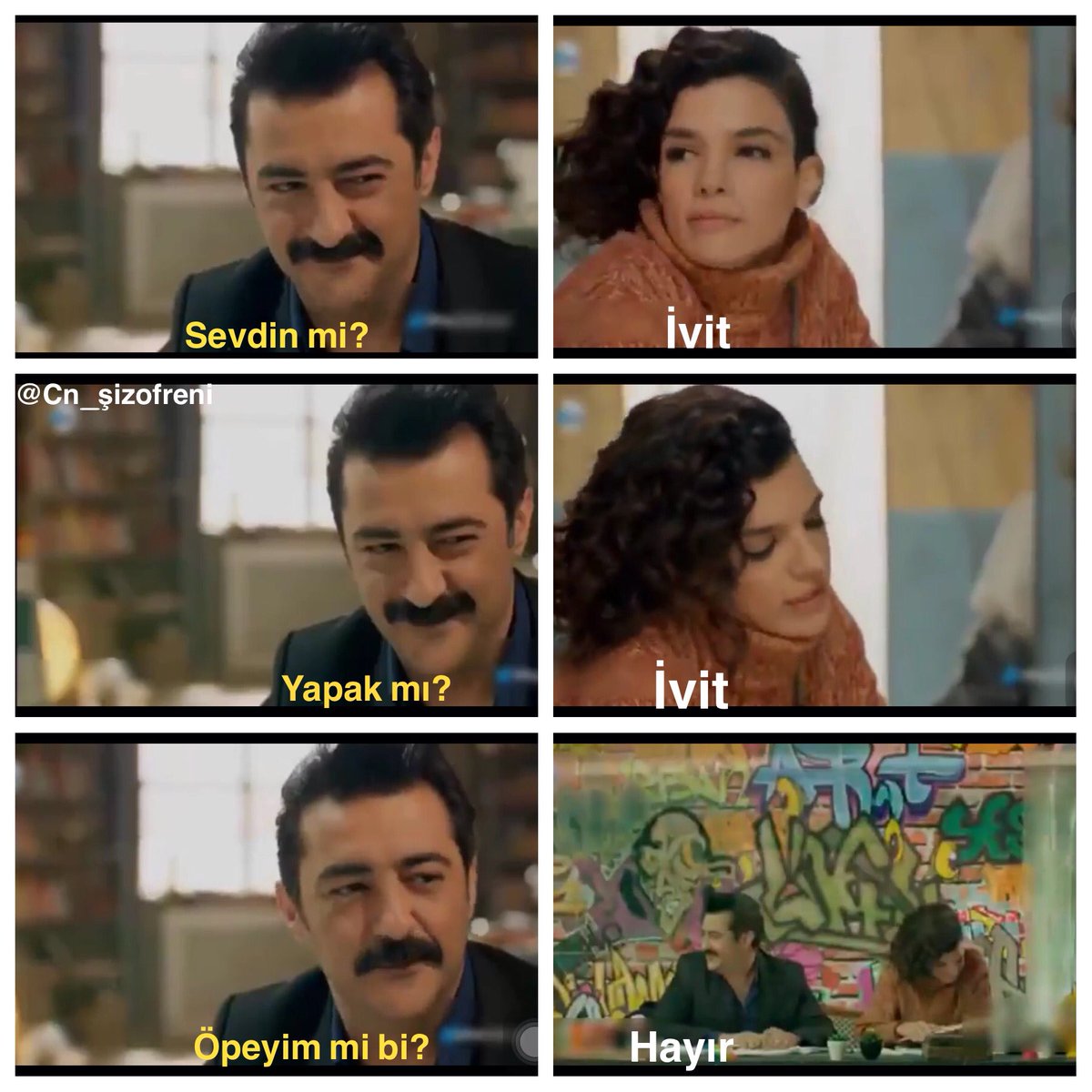 Biraz gülüp biraz ağlayıp delirdik