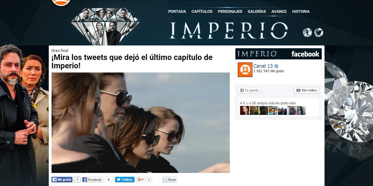 DuBotticelli's tweet photo. Hasta que al fin, el @canal13 nos tomó en cuenta! #ImperioGranFinal https://t.co/mI71DJYTfJ