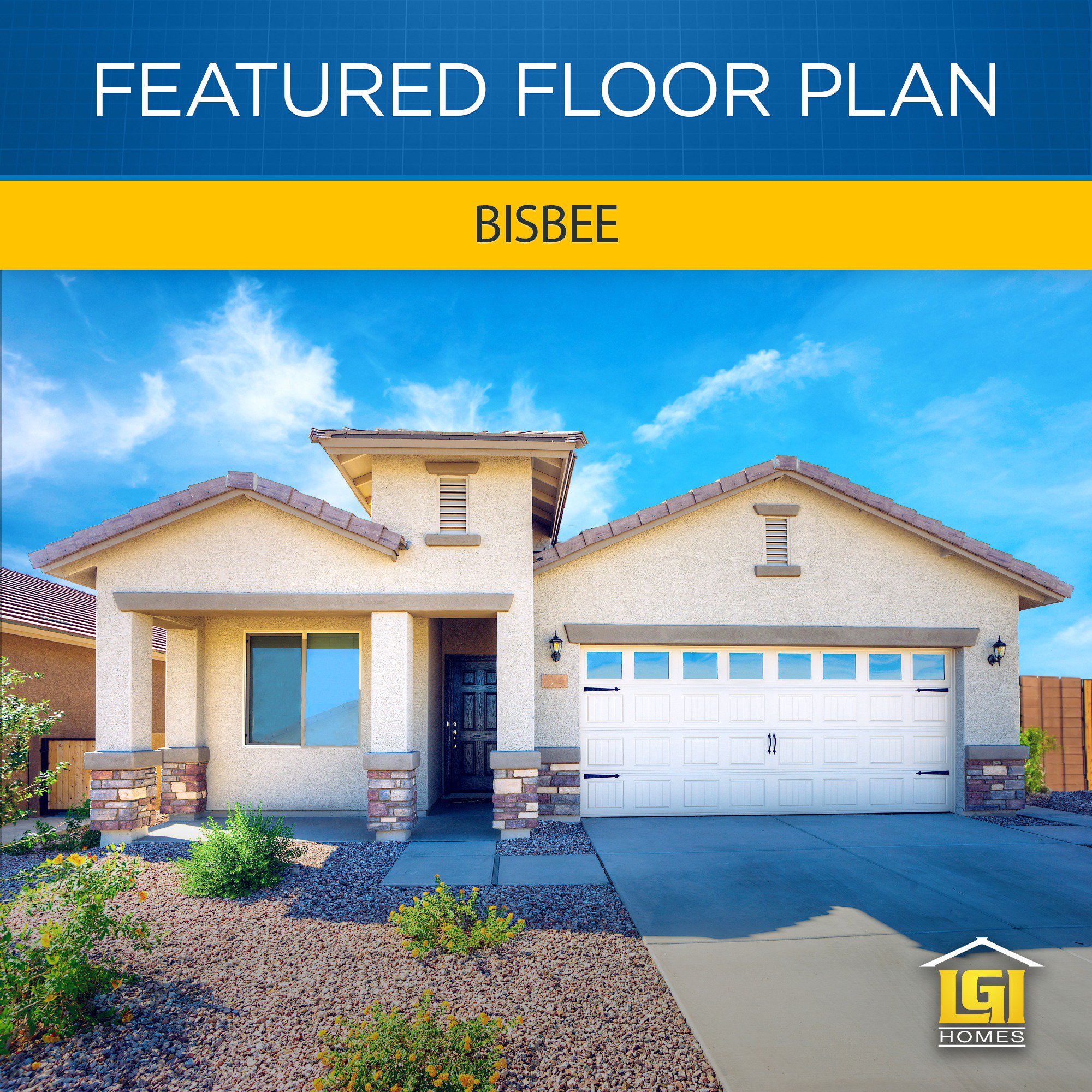 Lgi Homes On Twitter Featured Floor Plan The Bisbee This Floor