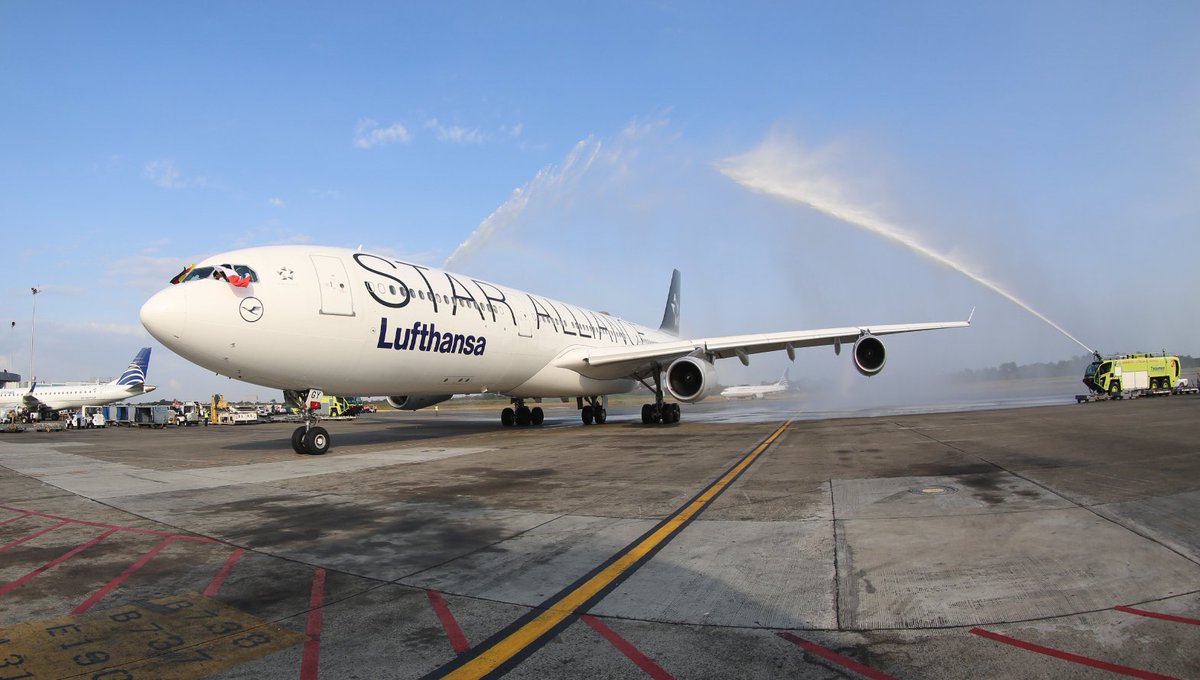 tocumenaero's tweet photo. La nueva ruta de @lufthansa  constituye un hito para nuestro país y fortalece la conectividad con Europa. https://t.co/mTStAAKwiu