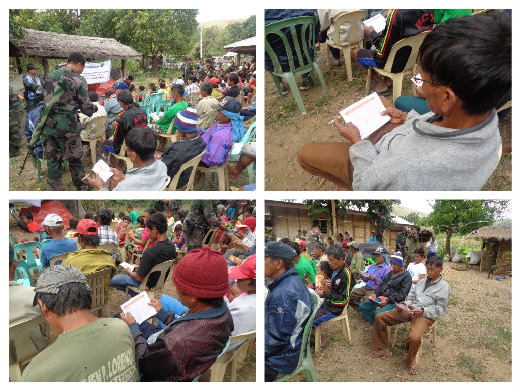 Dstribution of IEC re Apat na Dahilan Bakit di Dapat umanib sa NPA at Caranglan N.E @psb3_pro3 @rpio_pro3 <a href="/rpcrd3/">rpcrd</a>