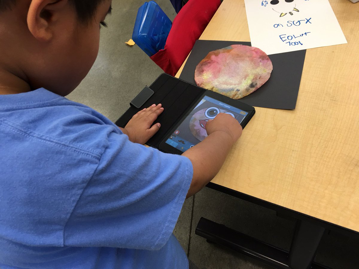 techcoach40's tweet photo. Amazing kinder students using @ChatterPixIt to personify their planets. #talkingplanets Part 3 https://t.co/fhwnilOgrr