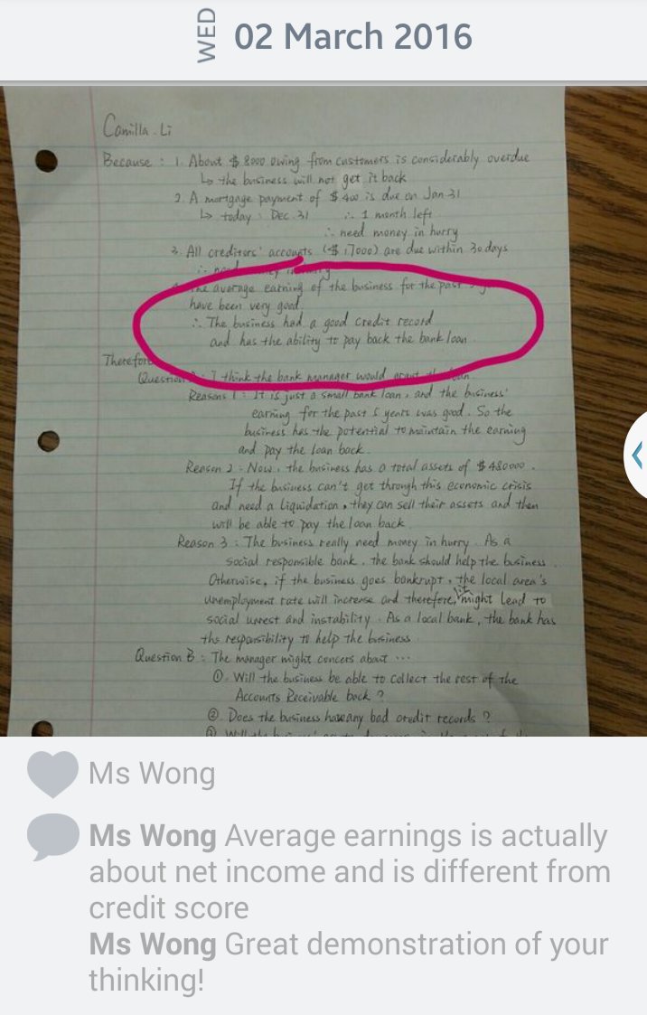 Tried <a href="/seesaw/">Seesaw</a> for the 1st time with students. Just assessed their work using annotation and commenting <a href="/LoriHaeney/">Lori Haeney</a>