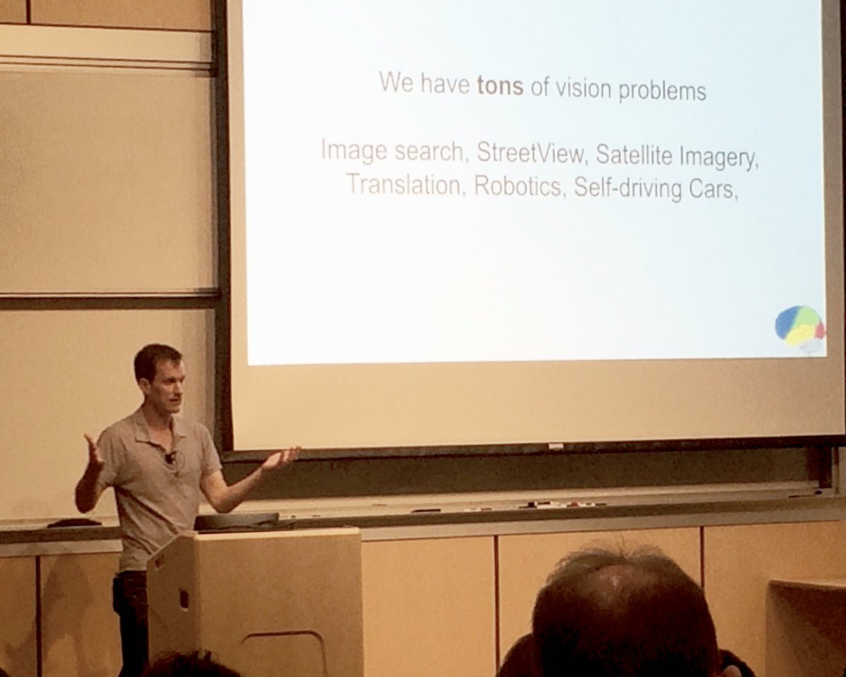 We're excited to have Jeff Dean, co-founder @google's deep learning team, guest lecture today! Video coming soon.